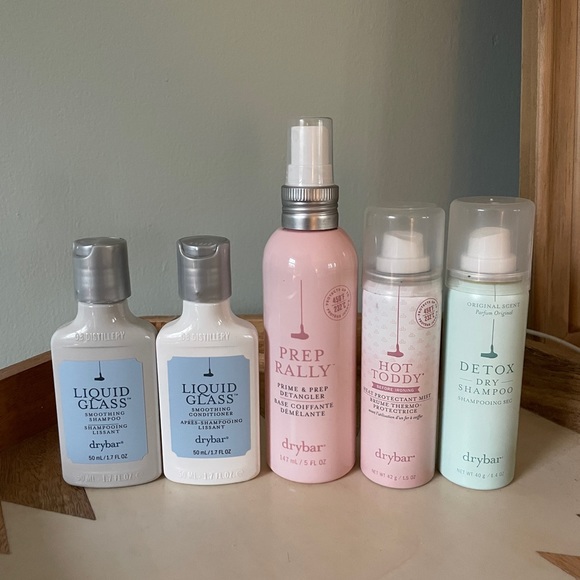 Drybar Hair Drybar Smoothing Set Shampoo Conditioner Heat